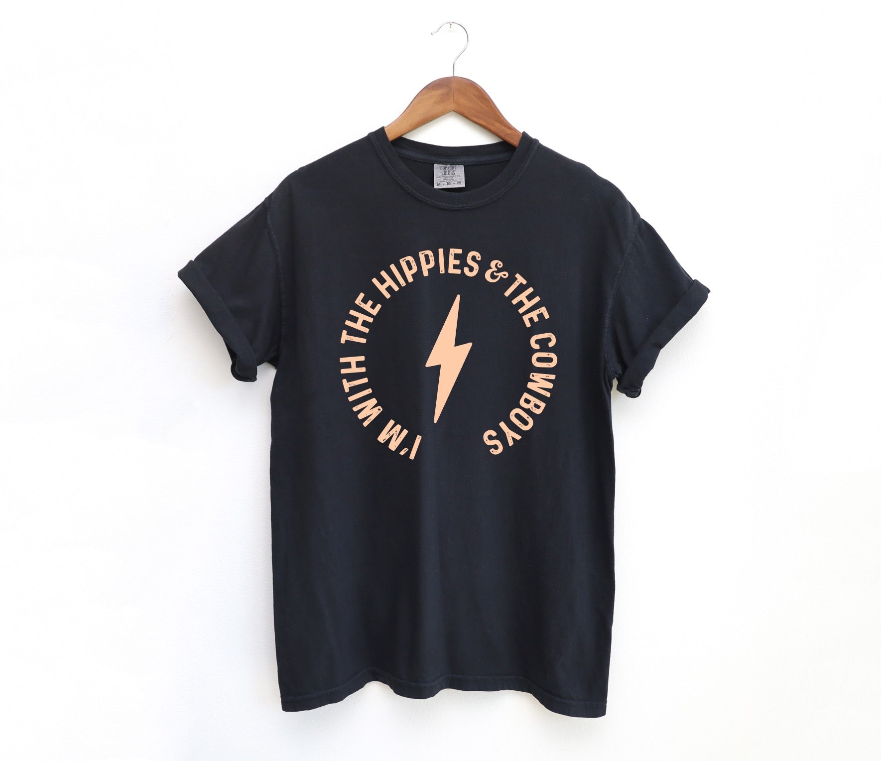 I'm with the Hippies T-shirt
