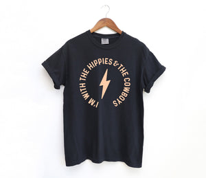 I'm with the Hippies T-shirt