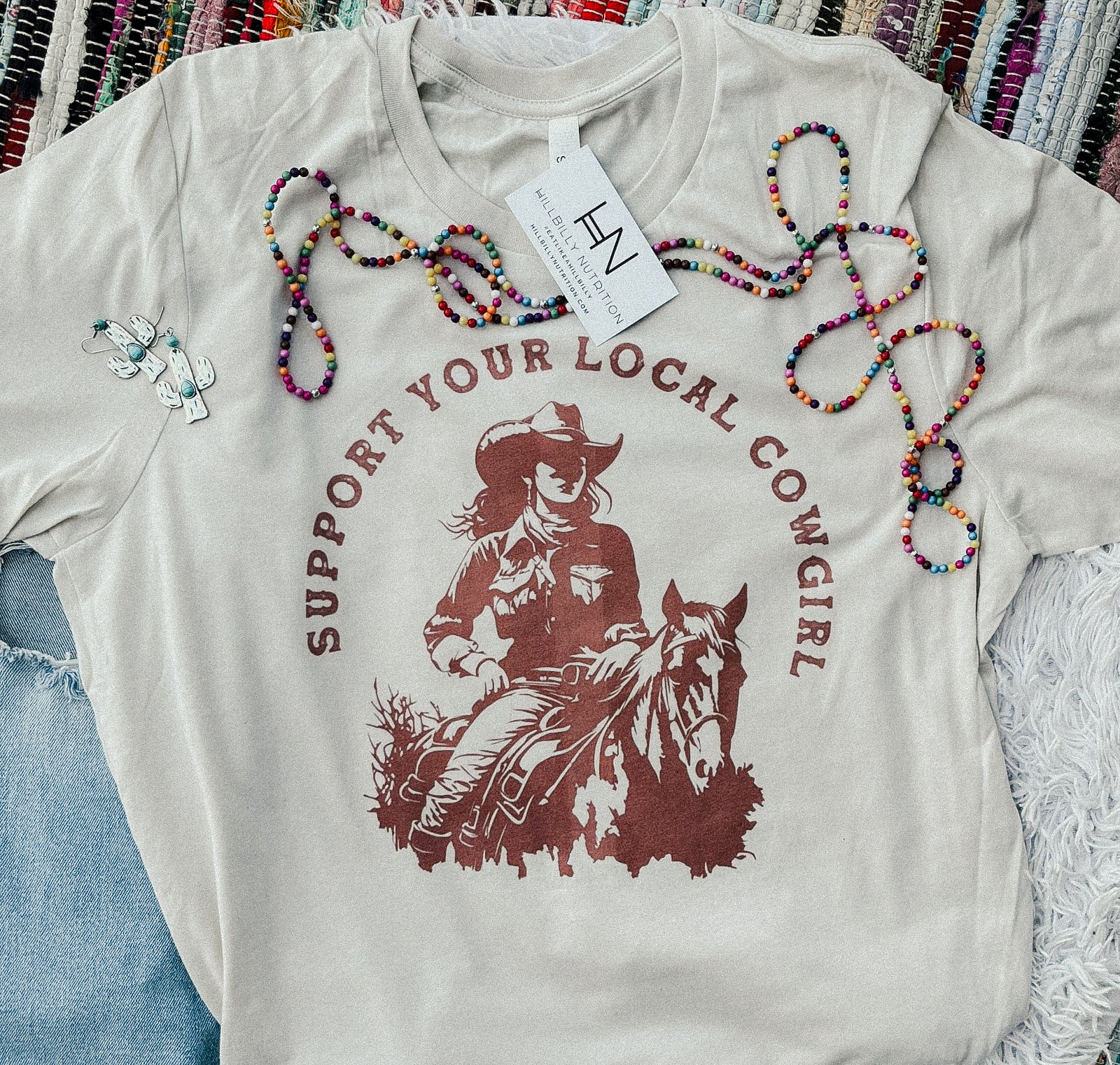 Support your local Cowgirl T