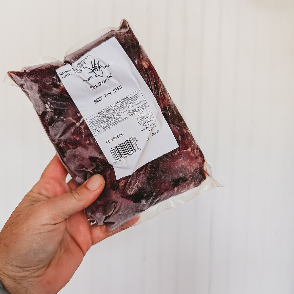 Grass Finished Beef Stew Meat