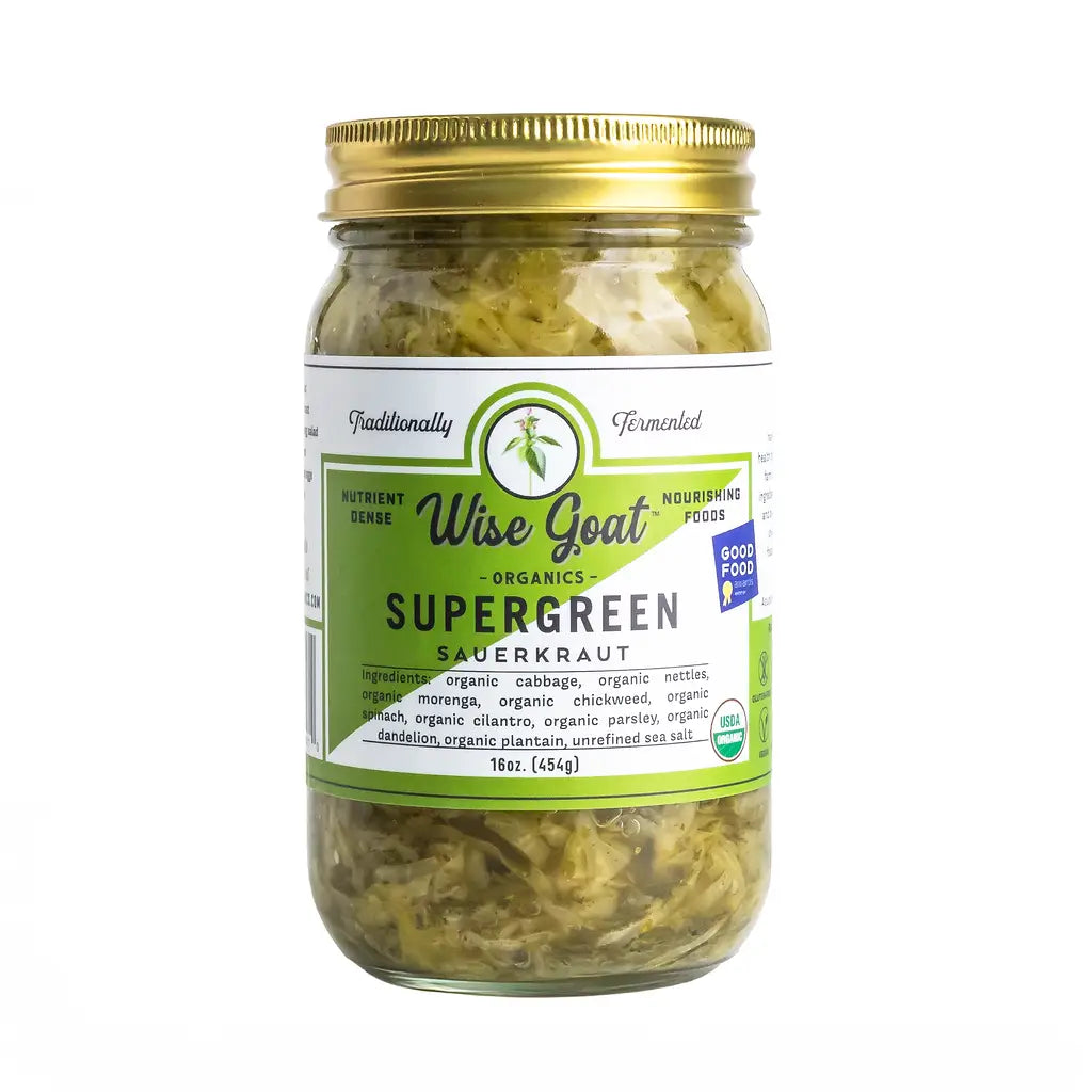 Fermented Super Green Kraut