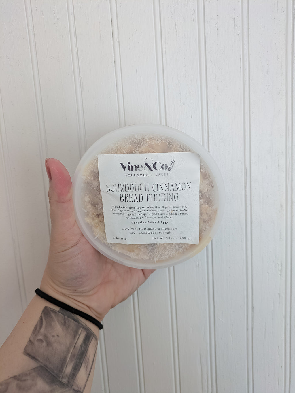 Sourdough Cinnamon Bread Pudding