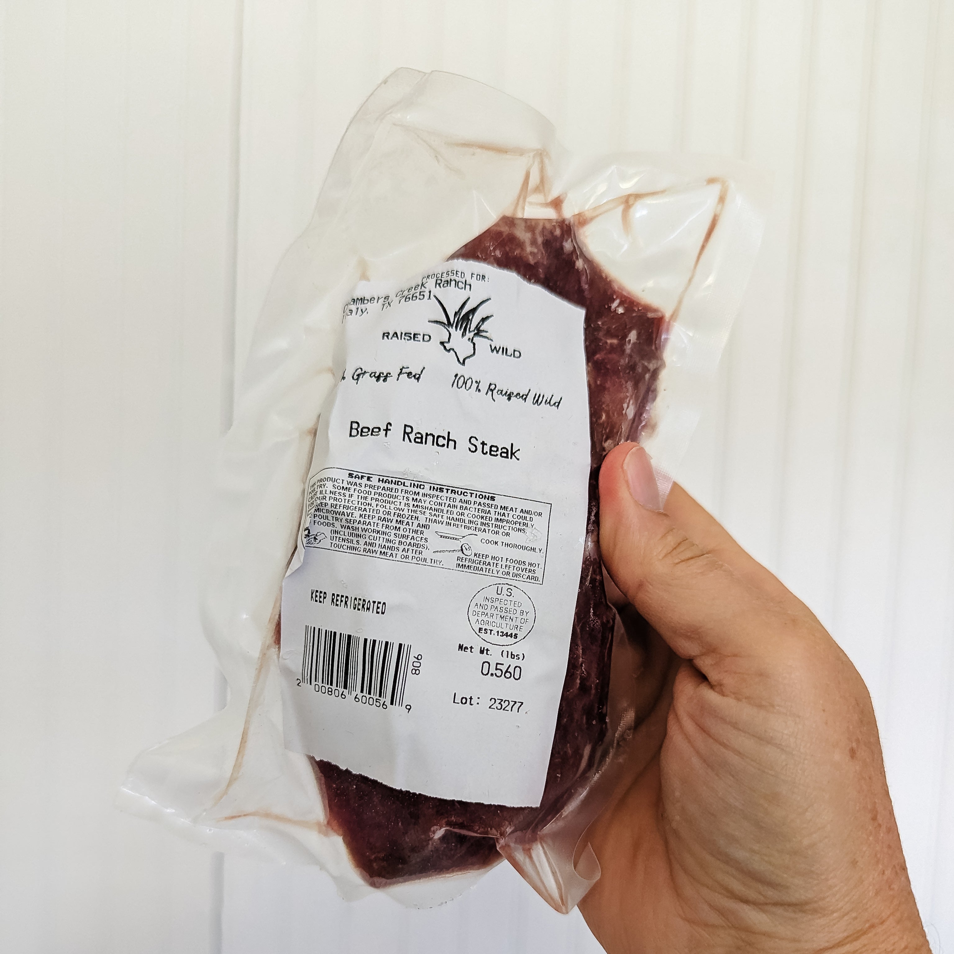 Grass Finished Beef Ranch Steak
