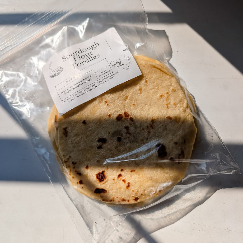 Sourdough Tortillas