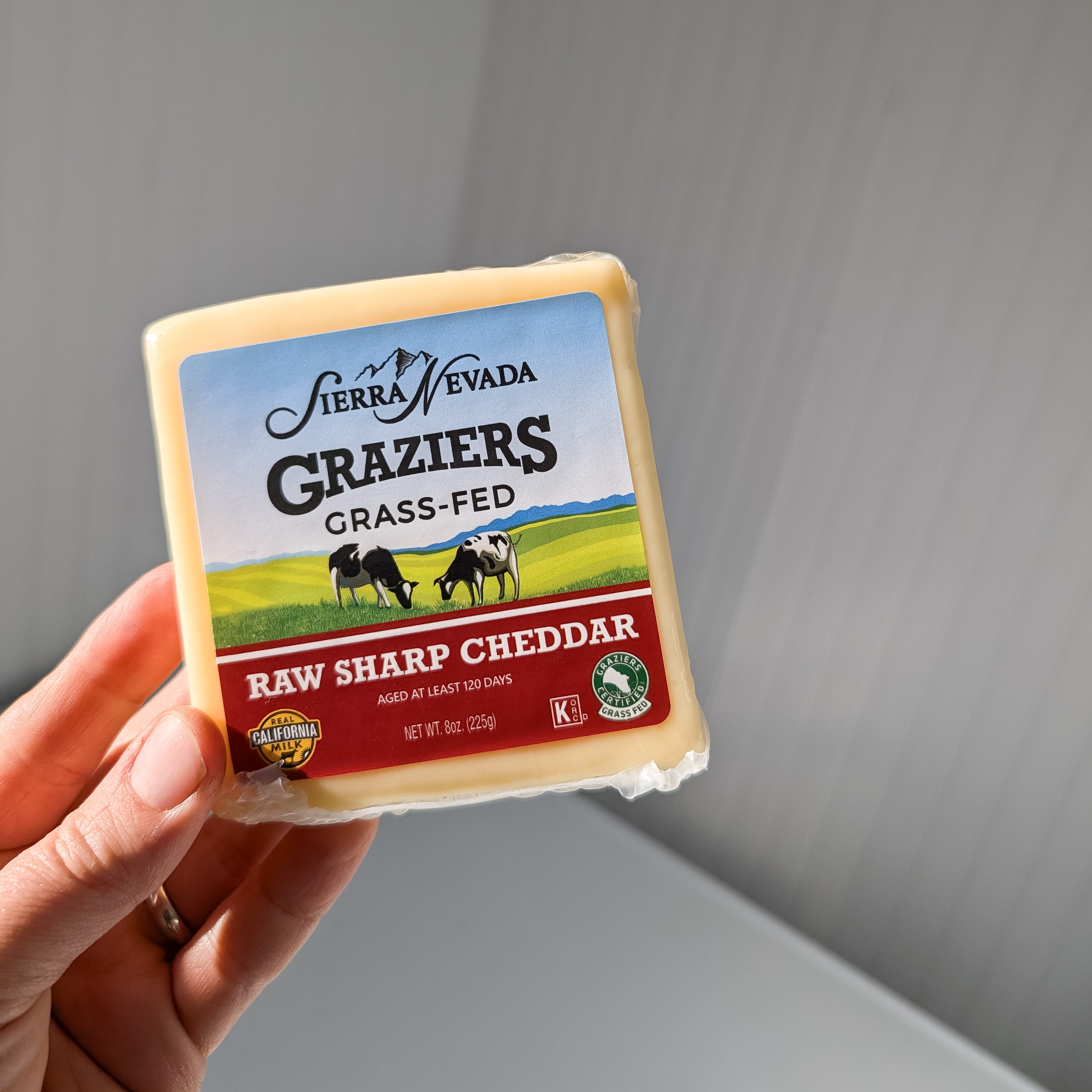 Grass-fed Raw Sharp Cheddar – Hillbilly Nutrition