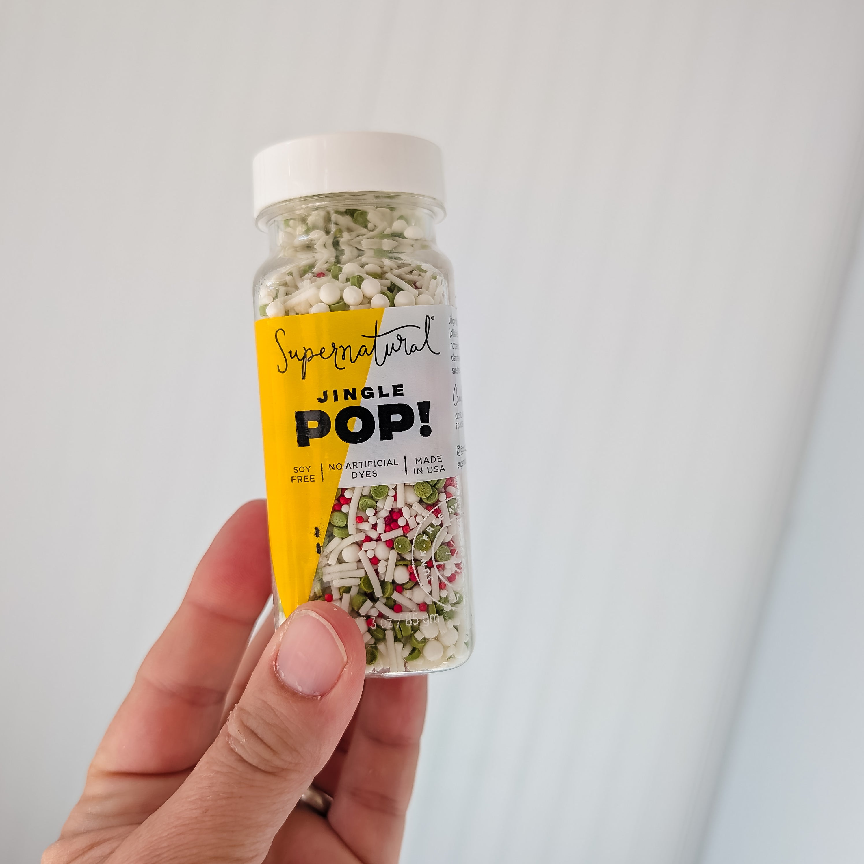 Dye-Free Jingle Pop! Nonpareils