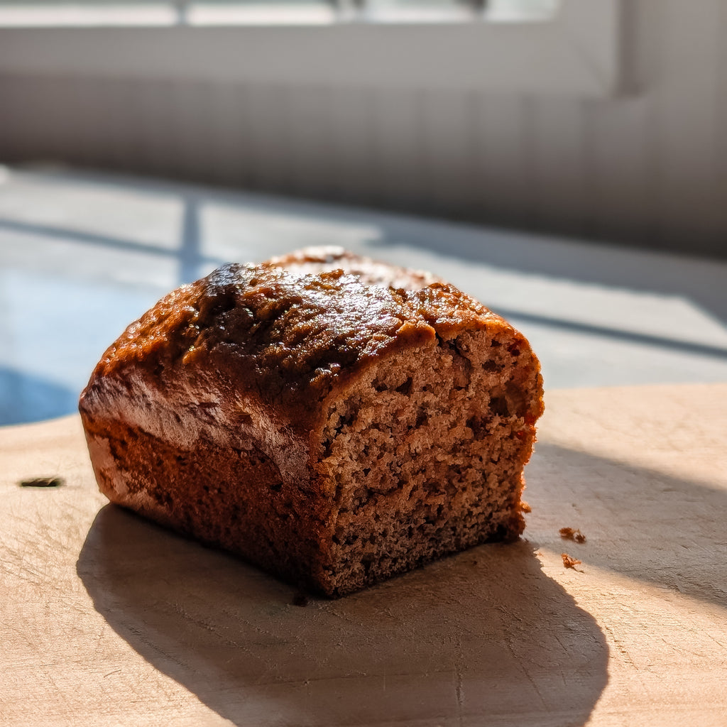 Sourdough Mini Banana Bread Loaf