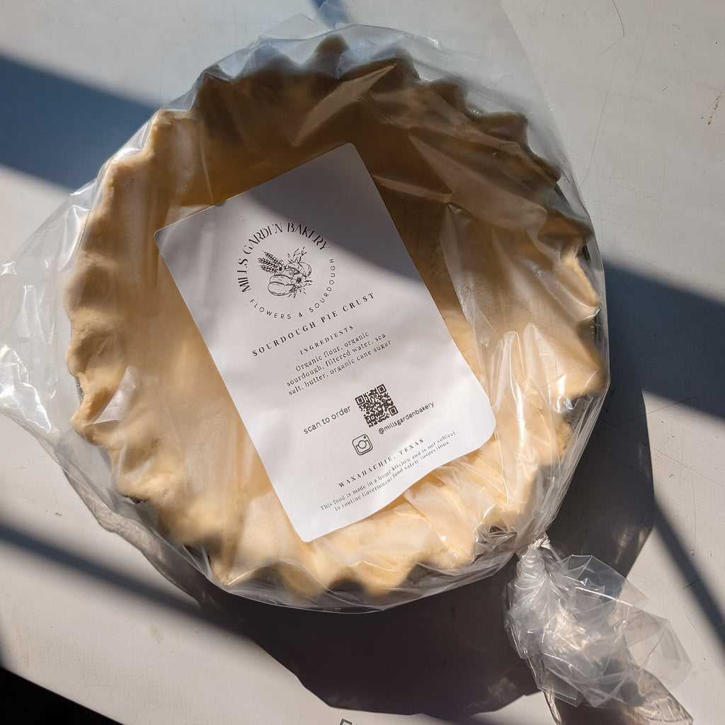 Sourdough Take & Bake Frozen Pie Crusts