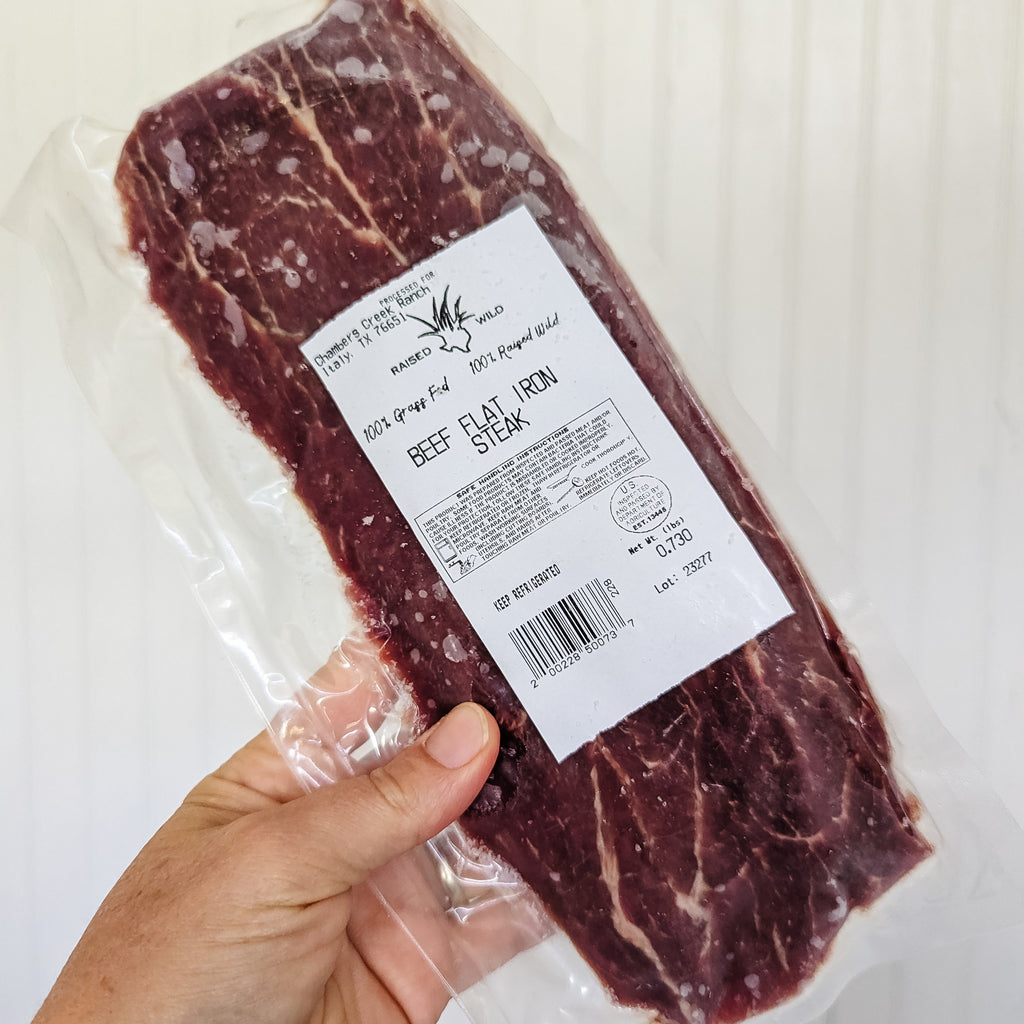 Grass Finished Beef Flat Iron