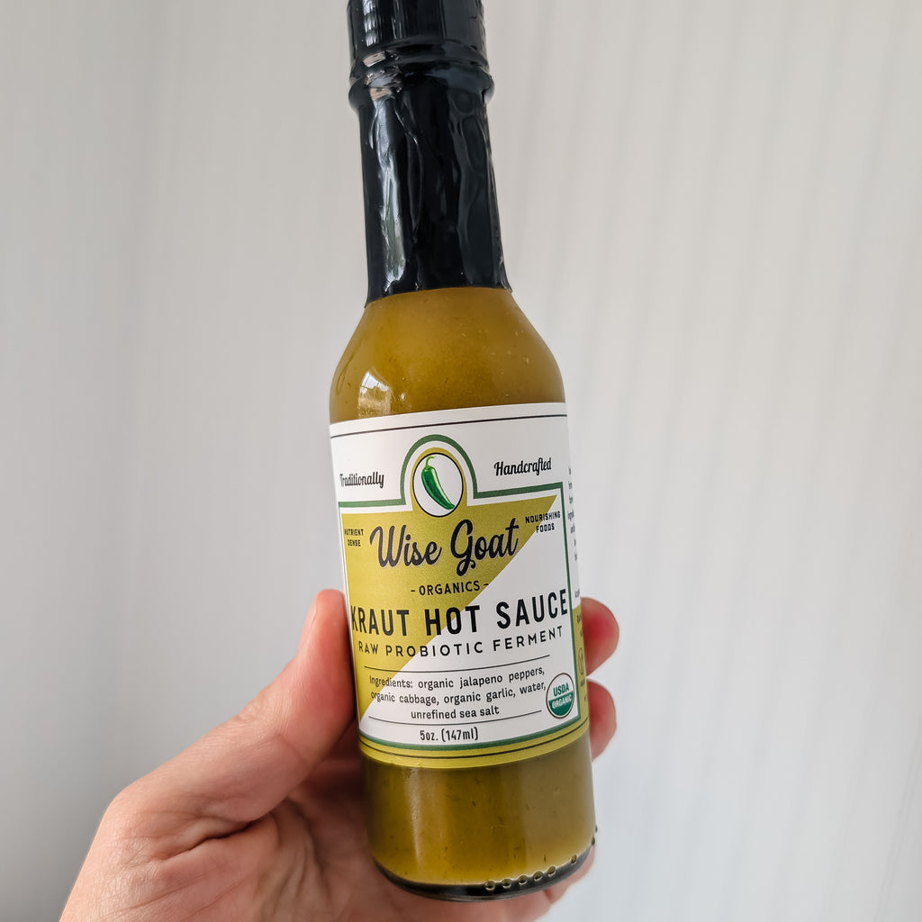 Green Fermented Hot Sauce Raw Probiotic Ferment