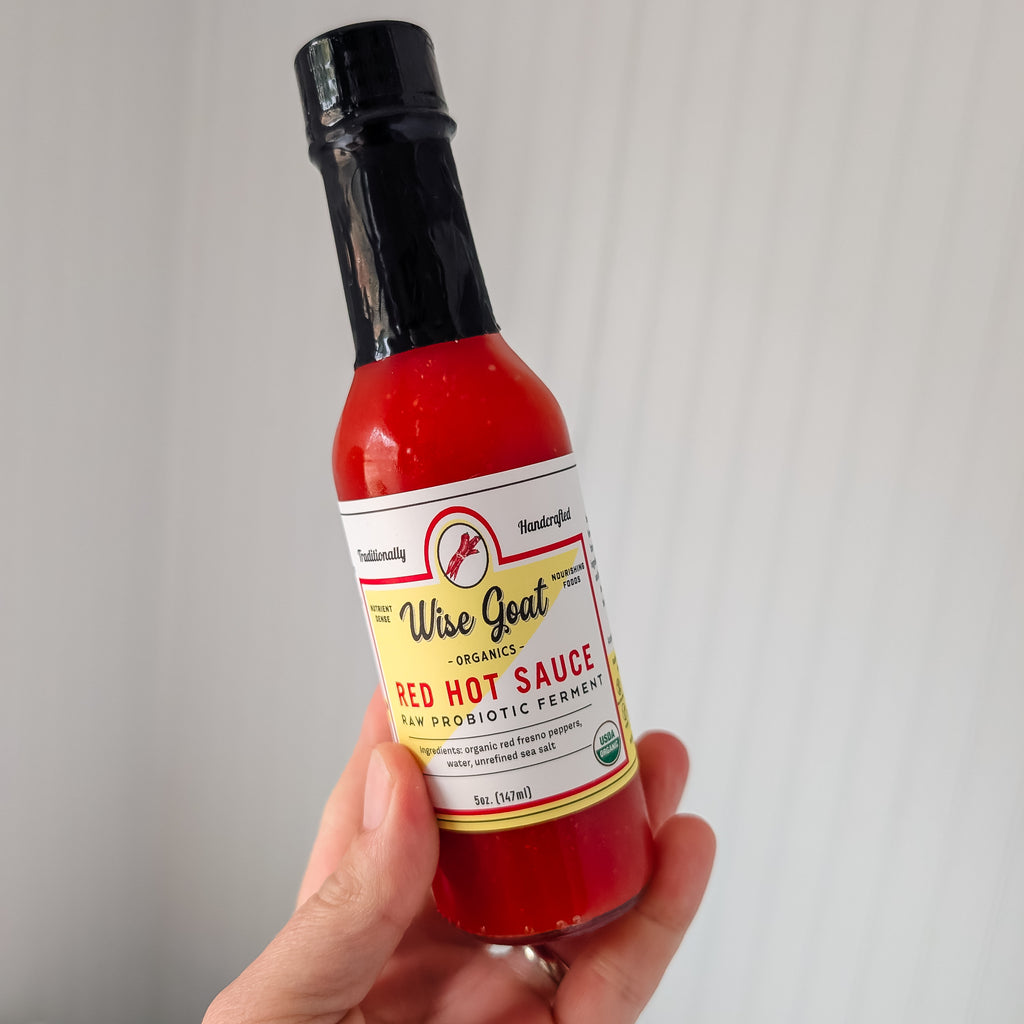 Red Hot Sauce Raw Probiotic Ferment