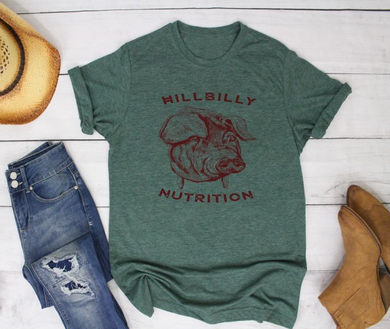 Hillbilly Nutrition Pig T-Shirt