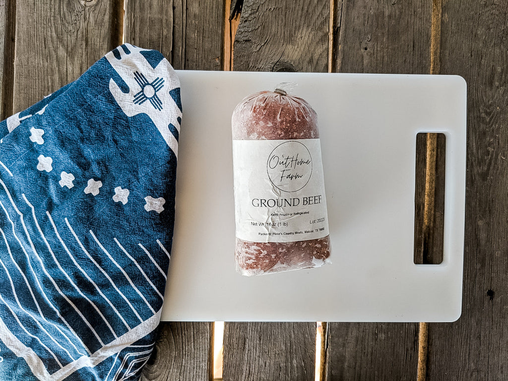 Out Home Farm Ground Beef