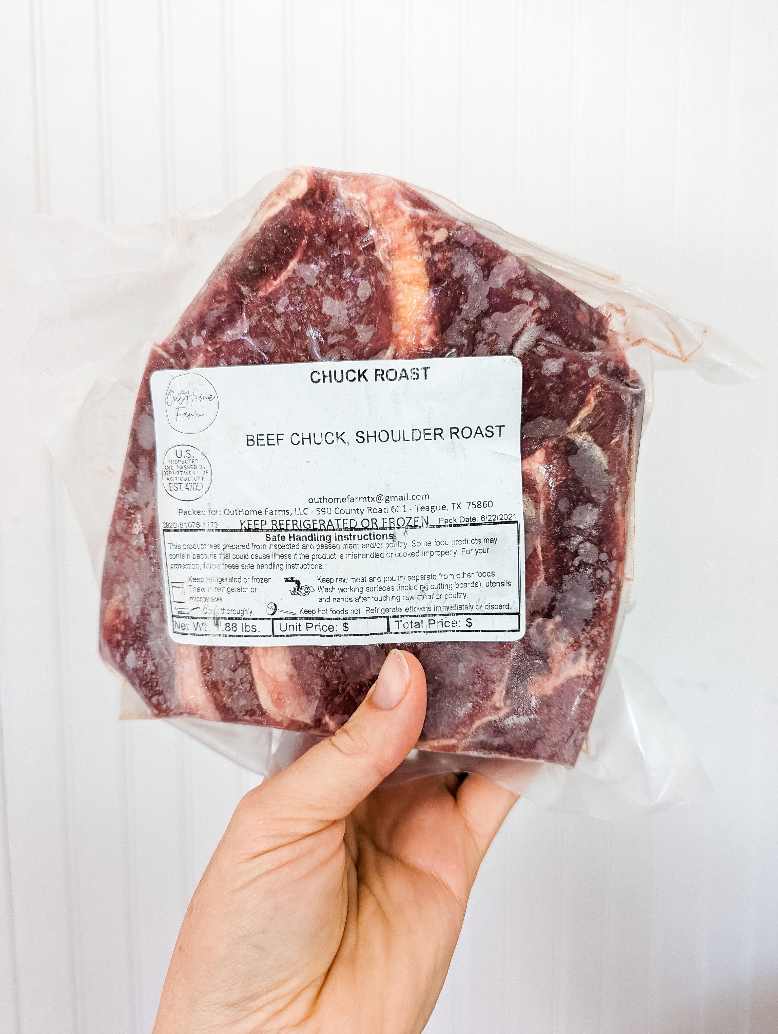 Out Home Farm Chuck Shoulder Roast