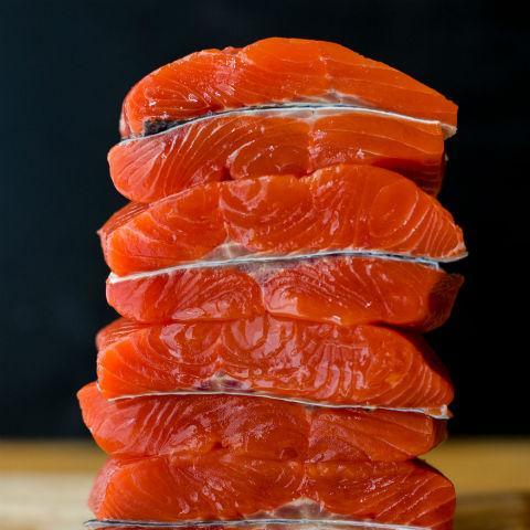 Wild Caught Alaskan Salmon Portions